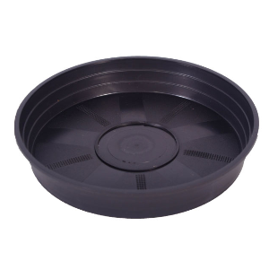 Prato p/ vaso 22 preto