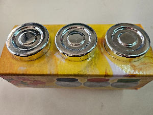 Porta Condimento de Vidro c/3 potes